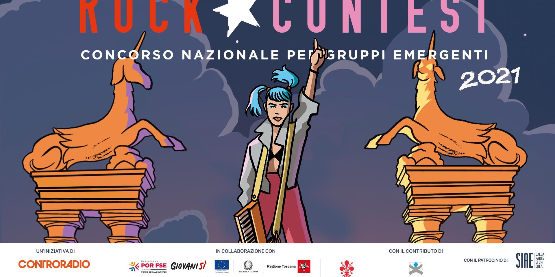 Rock-Contest-generico-artwork-di-Alessandro-Baronciani