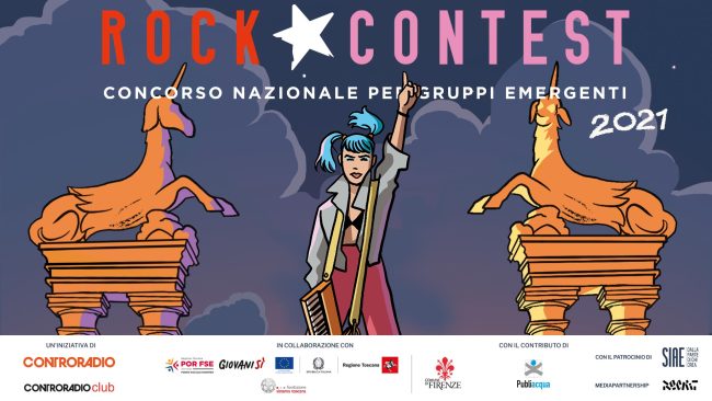 Rock-Contest-generico-artwork-di-Alessandro-Baronciani